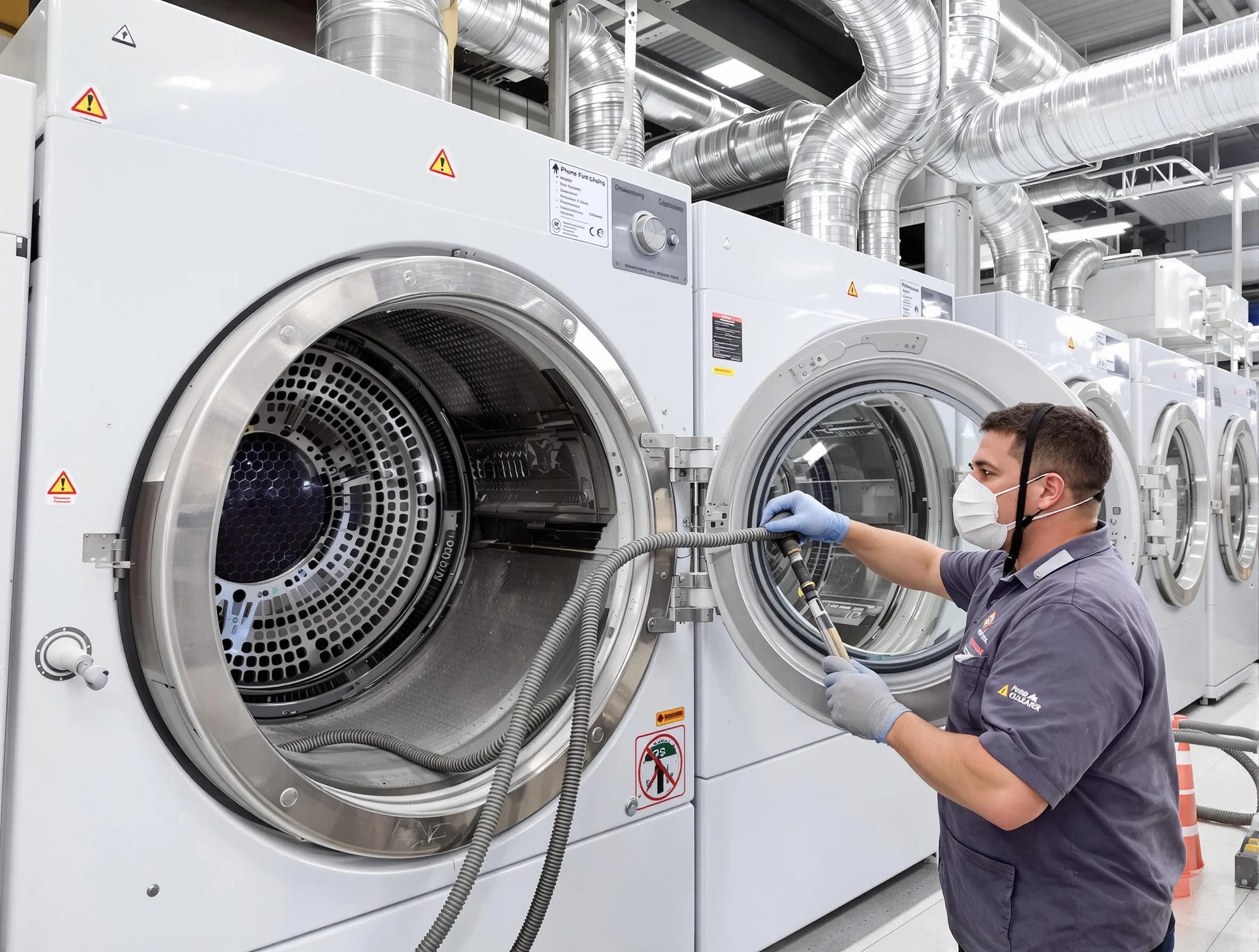 Industrial-grade dryer vent cleaning by Evergreen Dryer Vent Cleaning in Evergreen